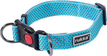 Rukka Pets Star Collar Halsband - Turkos (M 30-50 cm)