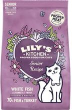 Lily's Kitchen Senior Recipe White Fish With Turkey & Trout Torrfoder Katt - 800 g