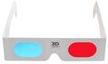 Pap 3D glasögon, Röd/Cyan (blå) 10 stk.