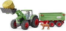 schleich® FARM WORLD Traktor med släp 42379