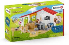 schleich® FARM WORLD Veterinärklinik med husdjur 42502