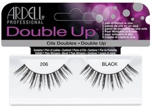 Ardell Double Up False Eyelashes Black 206