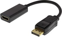 Deltaco DisplayPort till HDMI adapter 4K