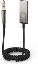 INF Bluetooth-Aux-kabel för bilen Grå