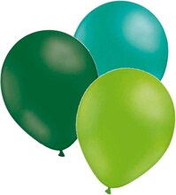 Ballonger Party Födelsedag Grön Latex 24-pack Festballonger Premium Lämpliga För Födelsedagsfester, Bröllop, Årsdagar och Firanden