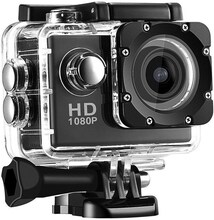 Sports Cam Full HD 1080p/720p - Med tillbehör