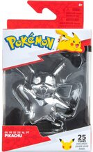 Pokemon Battle Figure Select Silver Pikachu