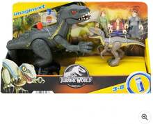 Jurassic World Imaginext Final Confrontation Dinosaur and Figure Pack