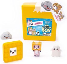 LankyBox Mini Mystery Box Med Figurer, Squishy, Pop-It, Stickers mm