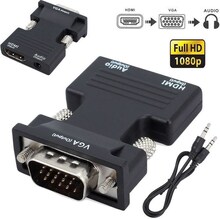 1080P HDMI Female to VGA Male with Audio Output Cable