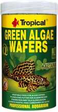 Tropical Green Algae Wafers, Akvariefisk, Tør fiskefoder, Tablet, Vitamin A, vitamin C, vitamin D3, vitamin E, Kobber, Jod, Jern, Mangan, Molybden, S