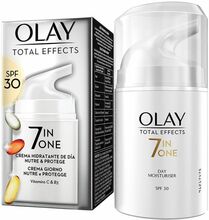 Fuktande dagkräm Olay Total Effects 7-i-1 Näringsmässigt 50 ml Spf 30