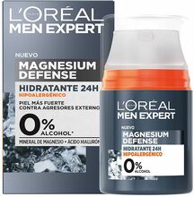 Fuktgivande ansiktskräm L'Oreal Make Up Men Expert Magnesium Defense 24 timmar 50 ml