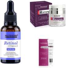 Retinol produktkit innehåller tre olika Retinol produkter