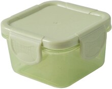150ml Mini Fresh-Keeping Box Food Grade Thickened Sealed Baby Food Supplement Box(Green)