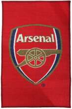 Arsenal FC Officiell tryckt fotbollsskärm med kavaj/ golvmatta