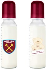 West Ham United FC Officiell nappflaska för barn (2 förpackningar)
