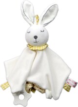 Baby fylld kanin mjuk handduk plysch leksak snuttefilt