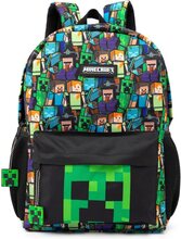 Minecraft Ryggsäck för barn/barn med tryck överallt