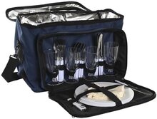 Picknick set DKD Home Decor 43 x 23 x 29 cm Marinblå