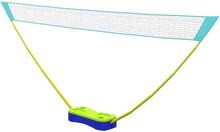 Rootz SPORTNOW 3-delat set Badmintonnätset - Volleybollnätset - Bärbart sportnät - Justerbart i höjdled - Bekväm förvaring - 400 cm x 22,4 cm x 155 cm