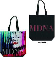 Madonna Cotton Tote Bag: MDNA (Back Print)