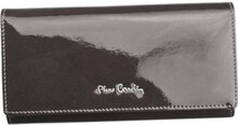 Pierre Cardin An extensive, lacquered women's wallet made of natural leather