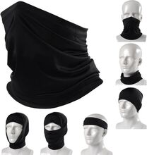 INF Halsvärmare / skidmask Svart (One-size) Svart M