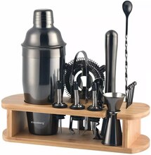 BAR SET 16 ELEMENT SHAKER KLAUSBERG KB-7584 GRAPHITE