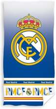 Real Madrid Handduk - 100 procent bomull 70 x 140 cm