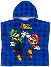 Super Mario Handduk med huva för barn/barn