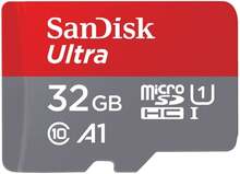 Sandisk Minneskort Microsdhc Foto Ultra 32Gb 120Mb/S Uhs-I Adapt