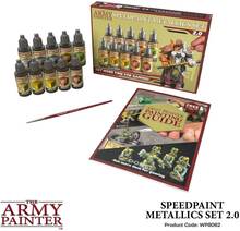 Army Painter: Warpaints: SpeedPaint Metallics Set 2.0