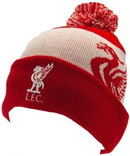 Liverpool FC Unisex vuxen Bobble Knitted Crest Beanie