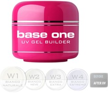 Base one - Bianco - W1 Naturale 15g UV-gel