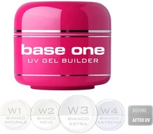 Base one - Bianco - W3 Extra 15g UV-gel