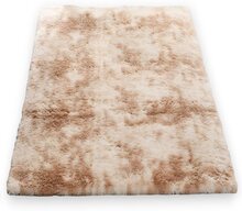 Shaggy matto olohuoneen matto pitkä pino 160 x 230 cm - matot olohuoneeseen pörröinen takkuinen makuuhuoneen sängyn matto ulkomatto beige kuviollinen