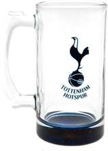 Tottenham Hotspur FC Crest Glass Tankard