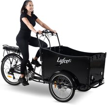 Lådcykel El | 6 växlar | 250W - 16Ah LG-batteri | Lång räckvidd | Lyfco