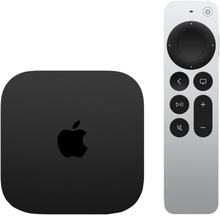 Apple TV 4K (Wi-Fi + Ethernet) - 3:e generationen - AV-spelare - 128 GB - 4K UHD (2160p) - 60 fps - HDR
