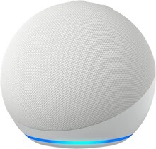 Amazon Echo Dot (5th Generation) - Smarthögtalare - Bluetooth, Wi-Fi - Appkontrollerad - Glaciärvit