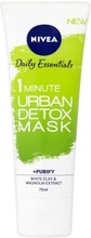 Nivea Urban Skin 1 Min Urban Detox Mask tub 75ml