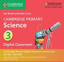Cambridge Primary Science Stage 3 Cambridge Elevate Digital Classroom Access Card (1 Year)