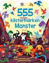 555 roliga klistermärken. Monster