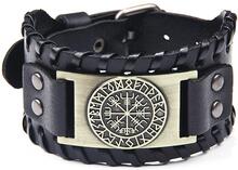 Piratkompass Läderarmband