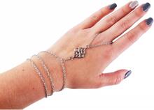 2i1 Smycke - Silver Handsmycke / Handkedja - Armband & Ring