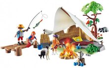 Playmobil Camping Familj Guld
