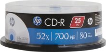 HP CRE00015 CD-R skiva 700 MB 25 st Spindel