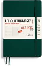 Kalender A5 24/25 18m Weekly Planner/Notebook Soft Forest Green Leuchtturm1917