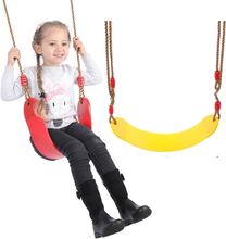 Indoor And Outdoor Sports Children Swing EVA Soft Board Swing,Random Color Delivery